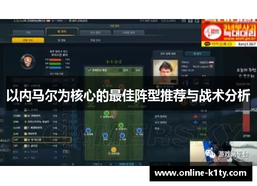 以内马尔为核心的最佳阵型推荐与战术分析